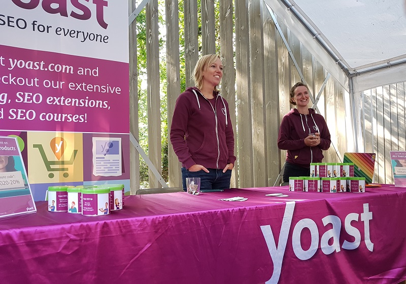 Yoast hoofdsponsor Blogger by Nature event