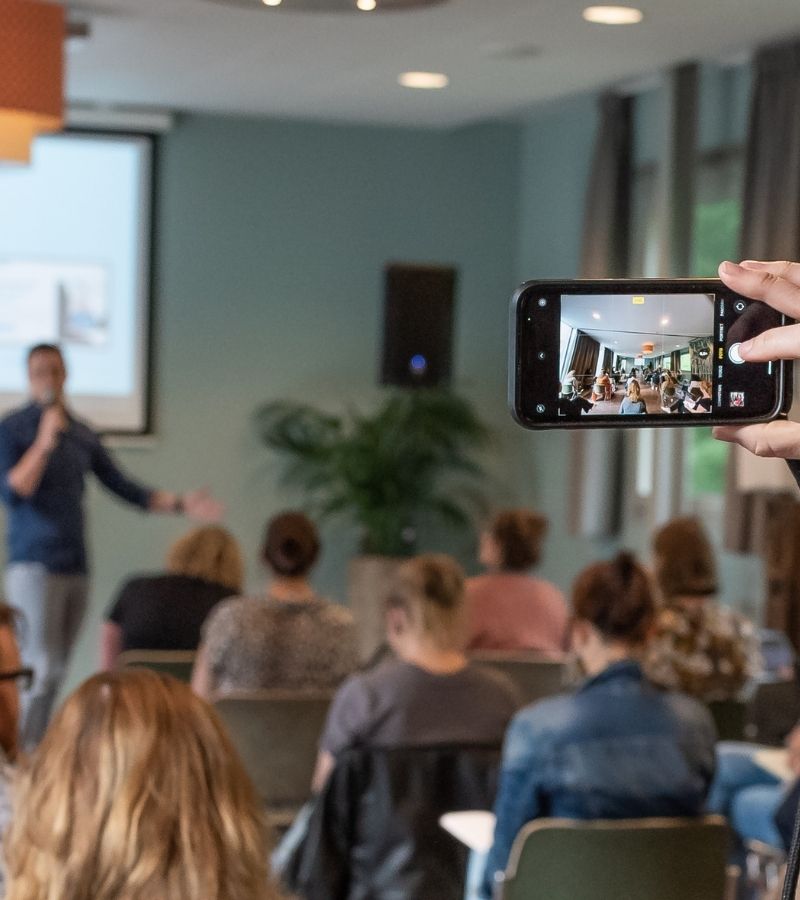 cursus SEO tijdens het Blogger by Nature event