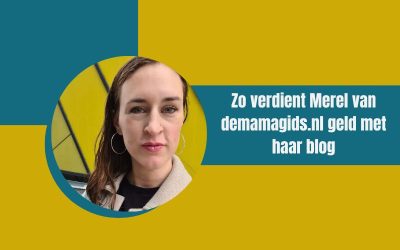 Blogklets: hoe Merel van demamagids.nl geld verdient met bloggen